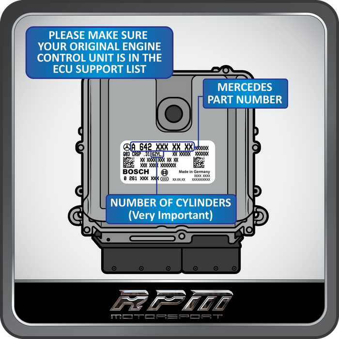 Mercedes Benz Sprinter Van W907 SCR / DPF / EGR Delete (EDC17CP57) Years 2019 to 2022