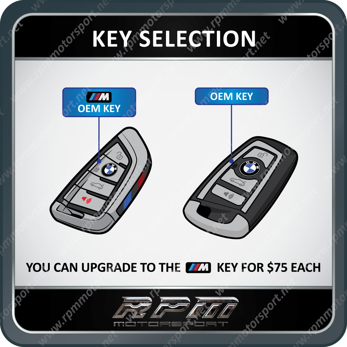 BMW 6 Series key ring buy cheap ▷