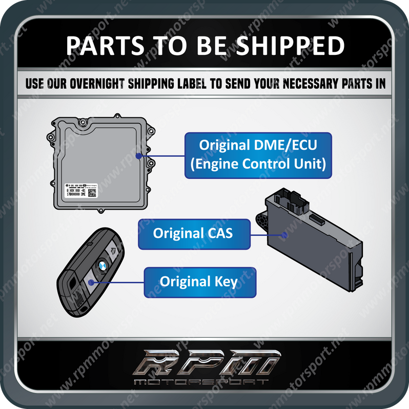 BMW E-Series N55 N20 Engine MEVD172 DME Revival Service (Bricked)