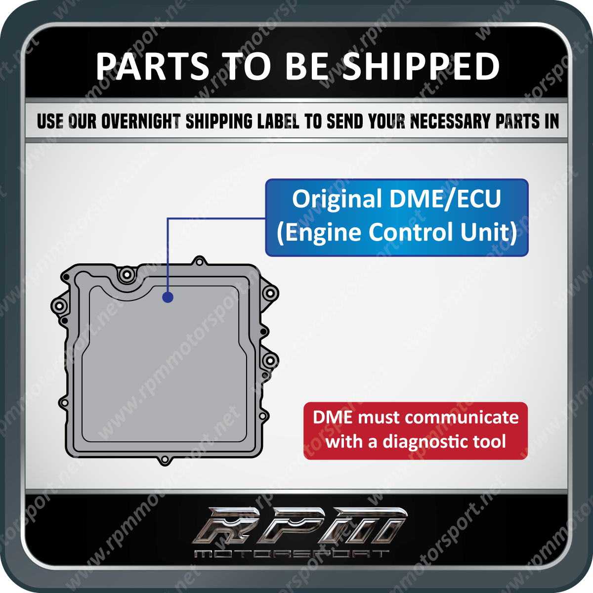 BMW F-Series MEVD172 N55 Remanufactured DME / ECU (Engine Control Unit —  Rpm Motorsport